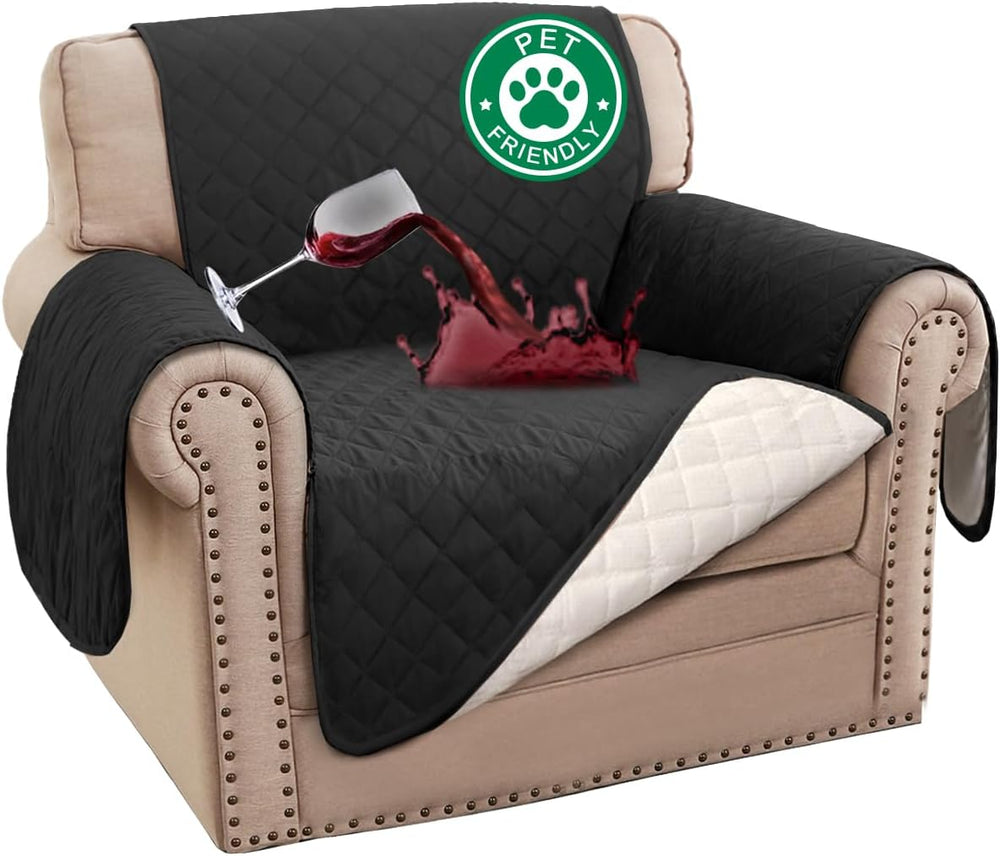 Turquoize 100% Waterproof Chair Covers Couch Covers for Dogs, Chair 23"