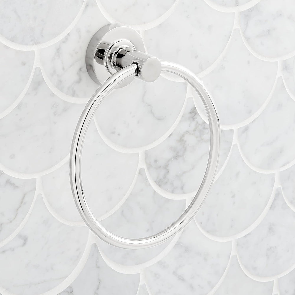Signature Hardware 483948 Lexia 6-5/16" Wall Mounted Towel Ring
