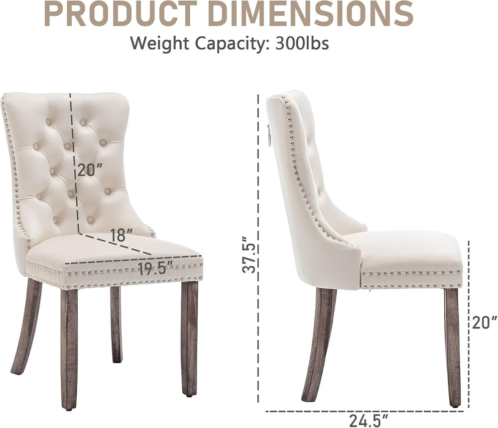 Velvet Dining Chair, Single Beige Dinig Accent Chair