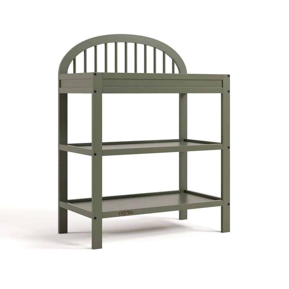 Graco Olivia Changing Table with Water-Resistant Changing Pad (Olive) - GREEN...