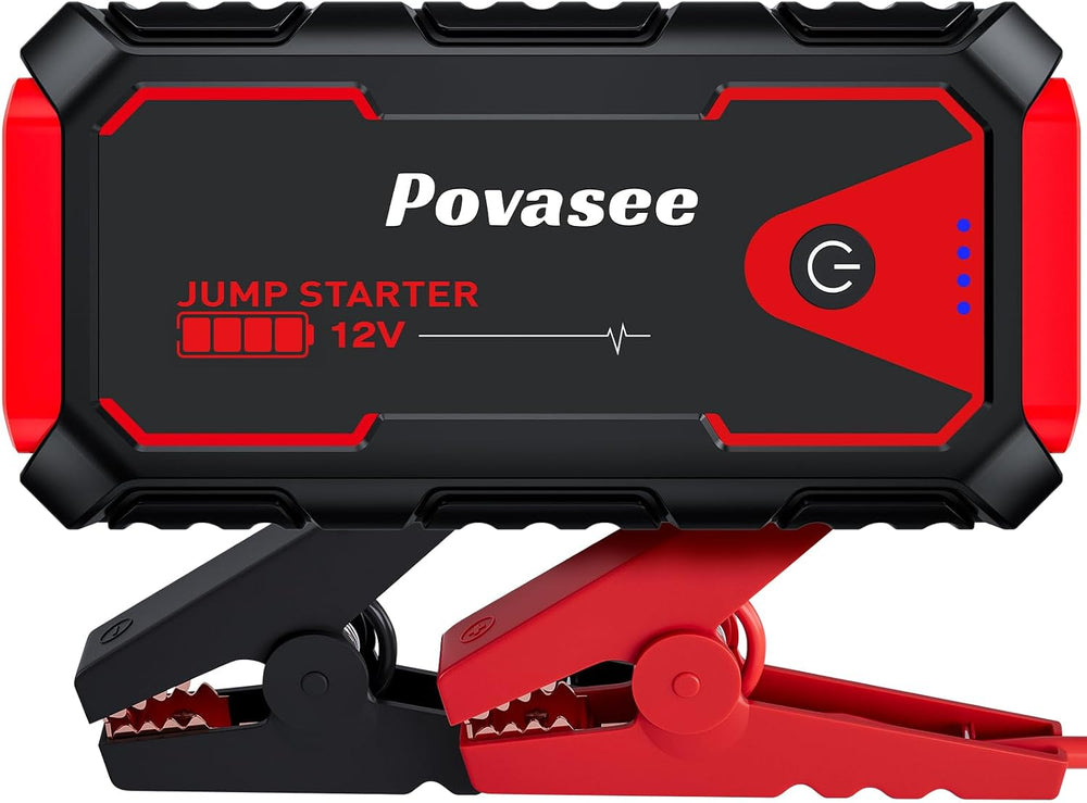 Povasee Jump Starter 5000A Car Jumper Starter, Model A30 12V Jump Box for Car...