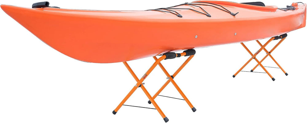 Rad Sportz Kayak Storage Racks, Orange, Set of 2