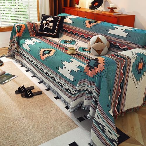 Homesy Aztec Throw Blanket Native Southwestern Bed Blankets 51"x63"...