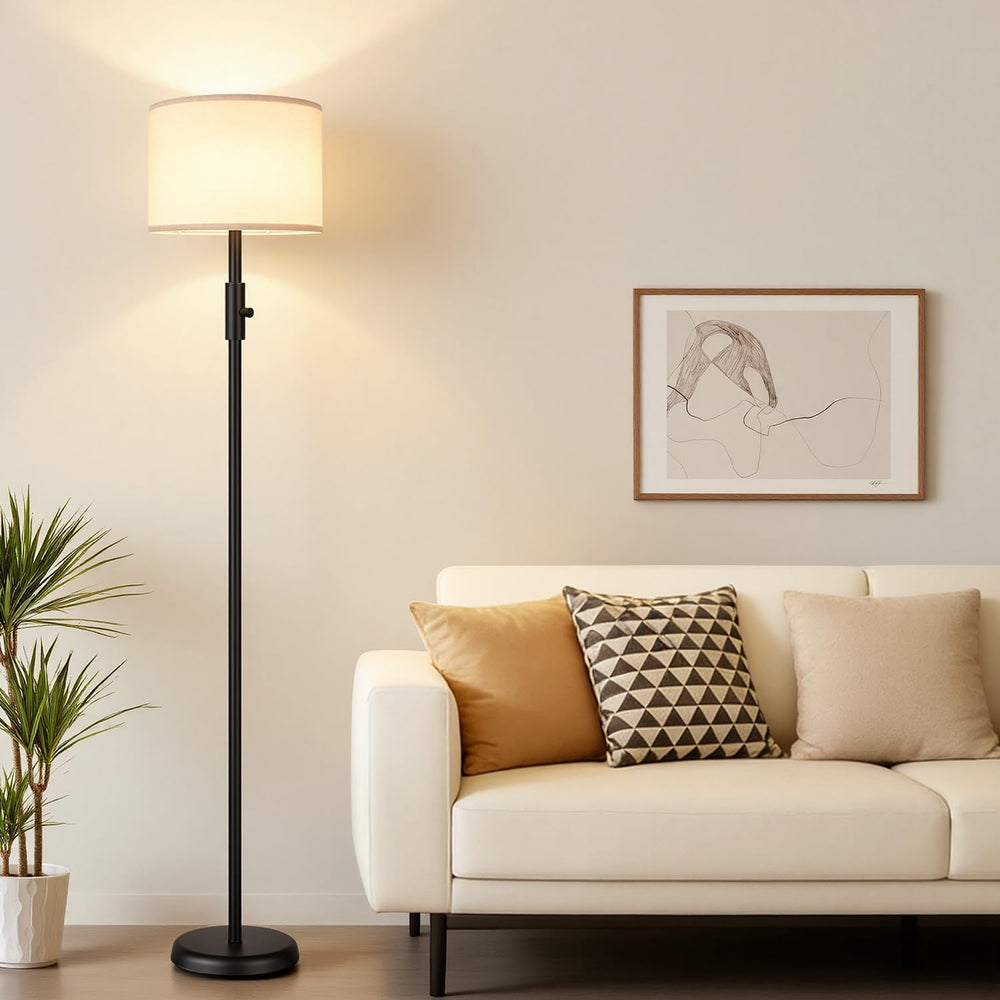 【Upgraded】 Dimmable Floor Lamp for Living Room,1000 Lumens Bulb Included, Mod...