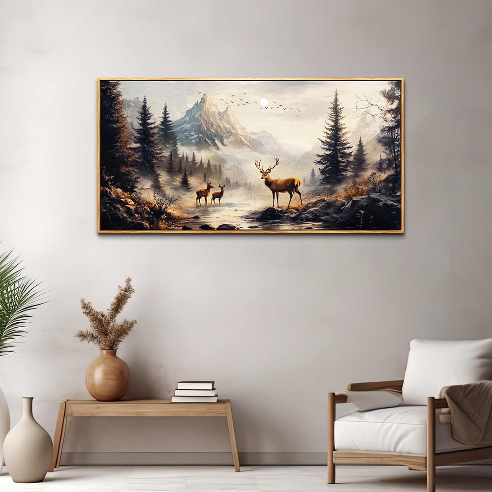 KELIYUAN Canvas Wall Art For Living Room Large Wall Decor For Bedroom Landsca...