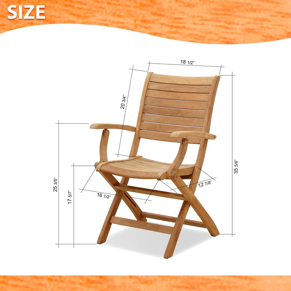 Amazonia Teak Dublin 2-Piece Teak