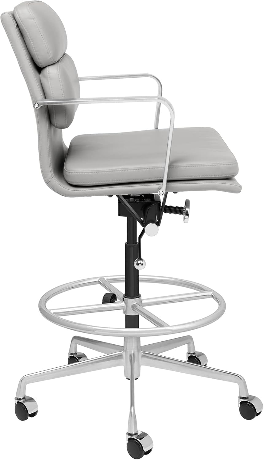 Laura Davidson Furniture SOHO II Padded Drafting Chair for Standing Desks, St...