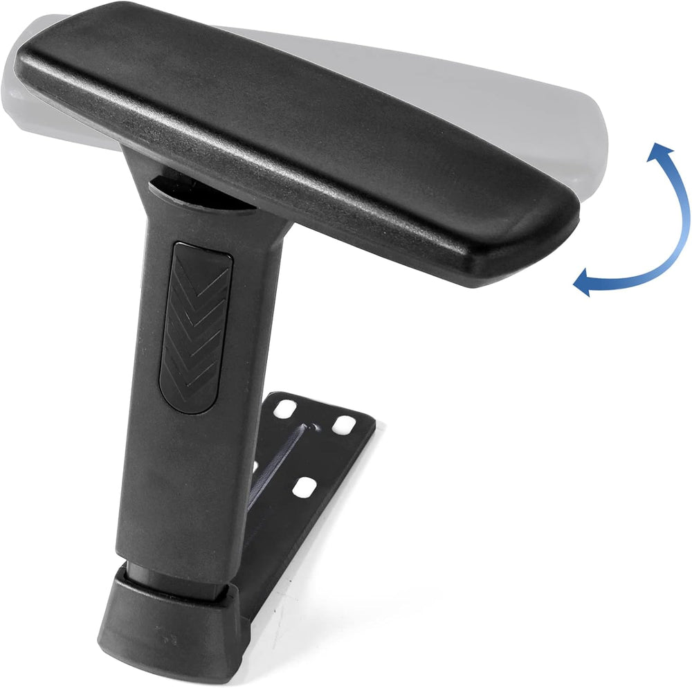 Frassie Height Adjustable Chair Armrest Pair Replacement 3D
