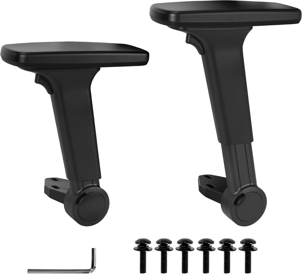 Frassie Height Adjustable Fold Down Chair Armrest Pair