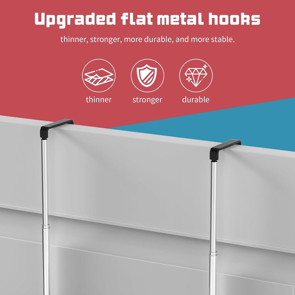 3 Way Mirror for Self Hair Cutting with Storage Shelf, LED Lights