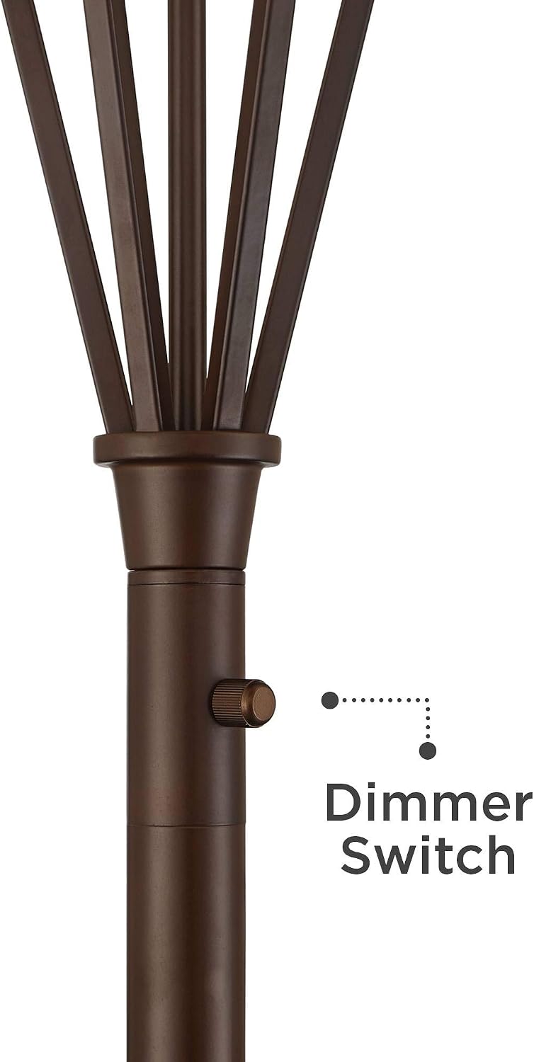Volero 73" Tall Light Blaster 4-Light Torchiere Floor Lamp