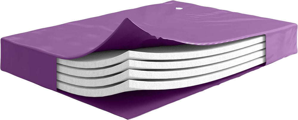 Blue Magic - Waveless 90%, Hardside Water Bed Mattress, Contains Four Wave Re...