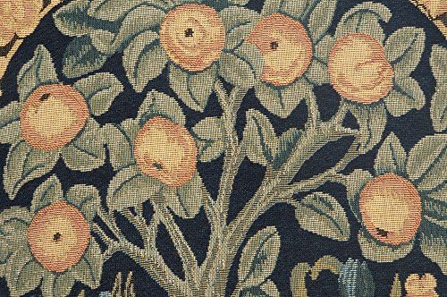 William Morris Orange Tree IIII Tapestry Throw Pillow Cover, 14 x 14 in
