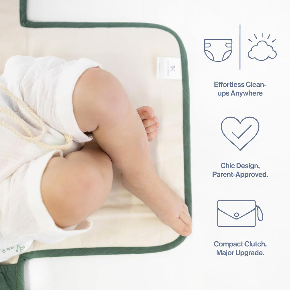 Toddlekind Mini Maven Portable Changing Pad Travel Diaper Clutch