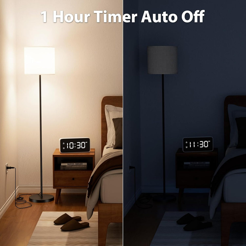 Keepsmile Dimmable Floor Lamps with Remote Control,12W LED Bulb,Foot Switch