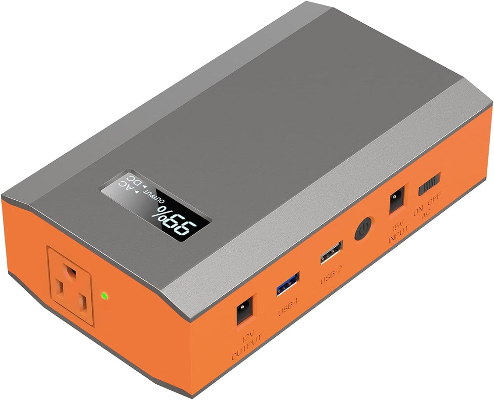 Portable Power Bank with AC Outlet, 65W 110V Portable Laptop Charger Backup
