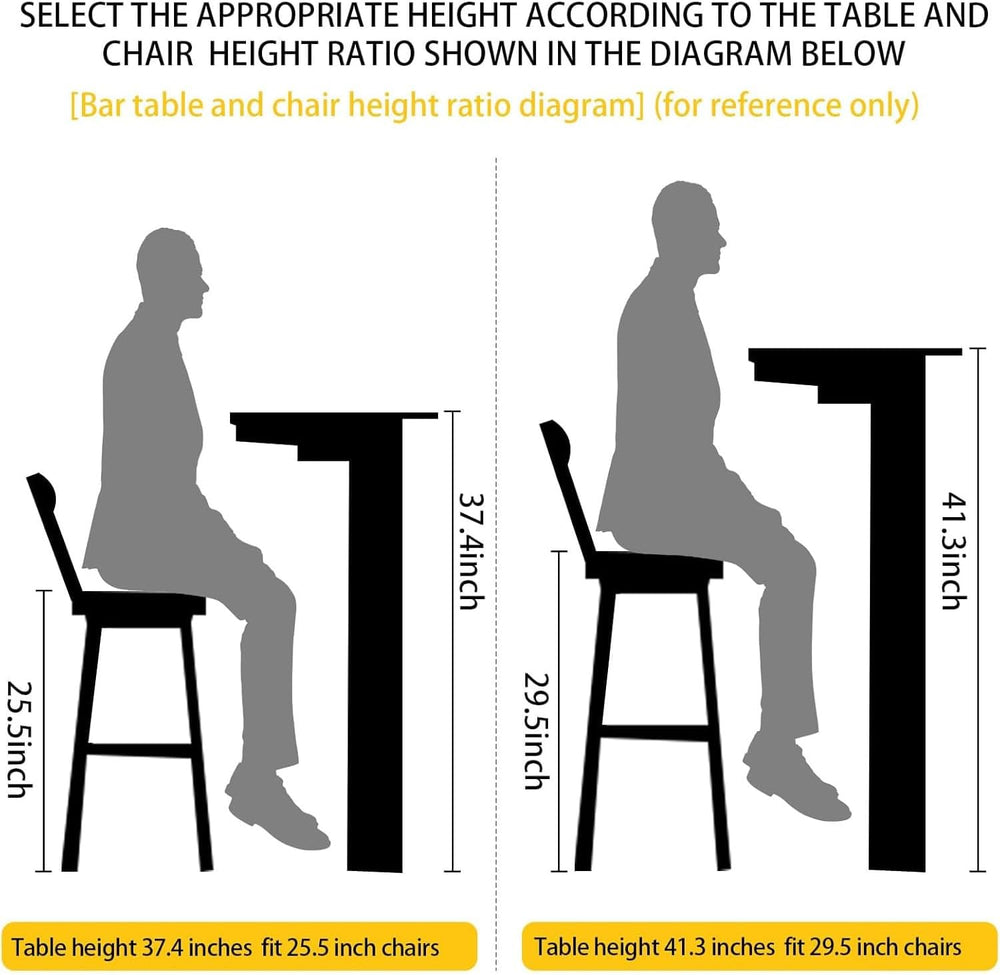 Folding Stool with Back,1Pcs Tall Foldable Stool 29.5 Inch