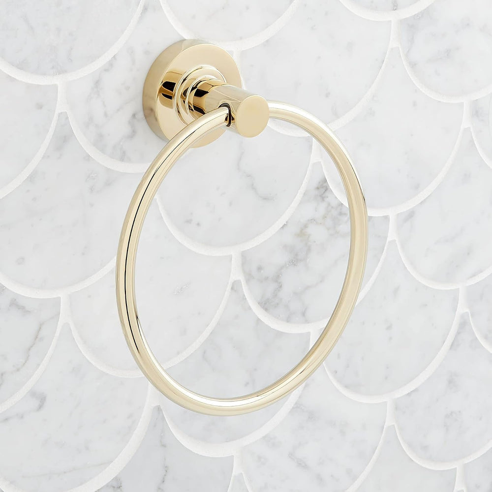Signature Hardware 483948 Lexia 6-5/16" Wall Mounted Towel Ring