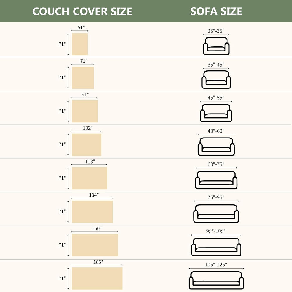 71x102 Inch Green Chenille Couch Cover, Reversible Chevron Blanket
