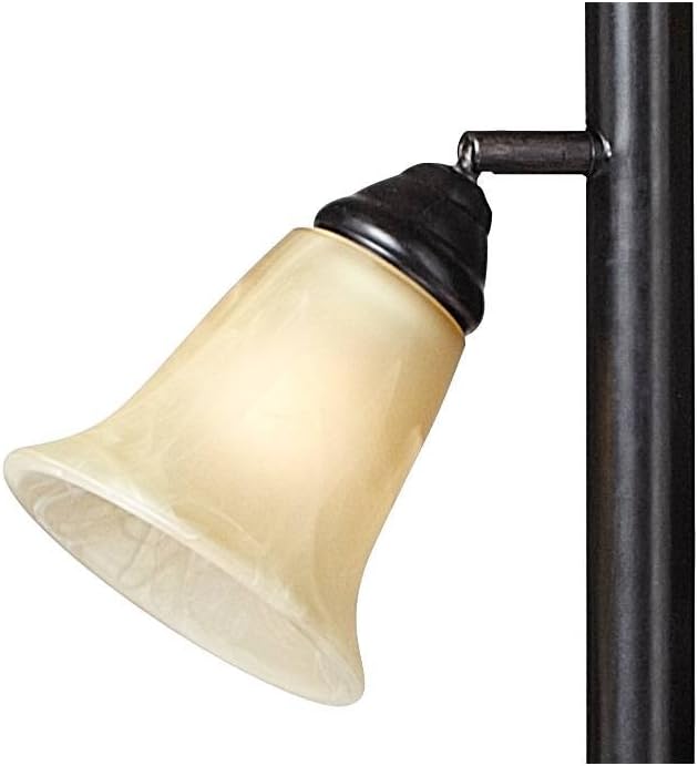 Regency Hill Sonnett 72" Tall 3-Light Torchiere Floor Lamp Living Room