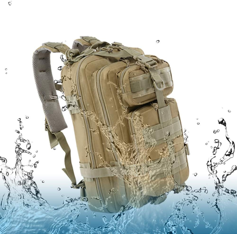ROARING FIRE 30L Tactical Backpack, MOLLE Military Bag,EDC Outdoor Backpack