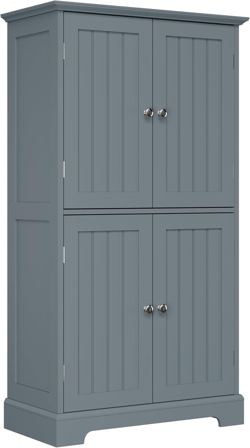ChooChoo Bathroom Floor Cabinet with Adjustable Shelves