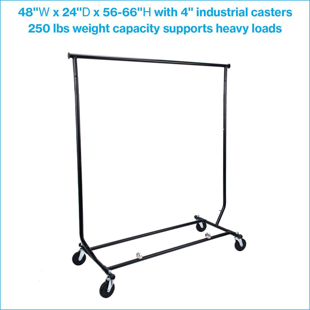 SSWBasics Rolling Collapsible Salesman Rack