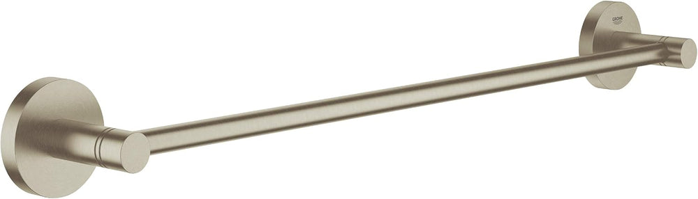 GROHE 40688EN1 Essentials Towel Bar, Brushed Nickel InfinityFinish