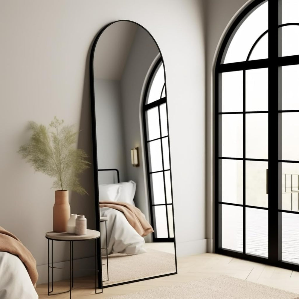 BEVERDY Arched Full Length Mirror - 18"58" Standing Mirror with Sta...