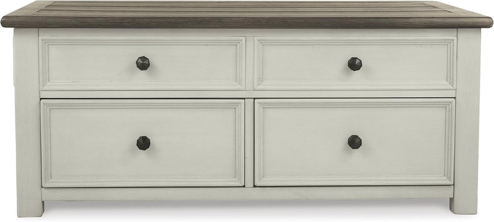 Signature Design by Ashley Bolanburg Farmhouse Lift Top Coffee Table