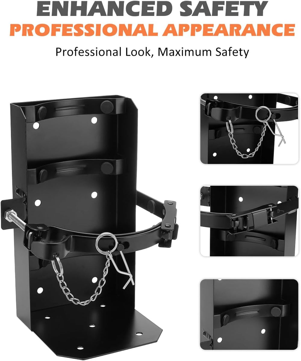 SPARKWHIZ 10 lb Dry or 5 lb CO2 Fire Extinguisher Mounting Bracket