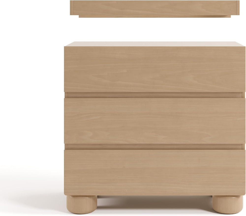 Storkcraft Sorrento 3 Drawer Chest with Changing Topper, Driftwood