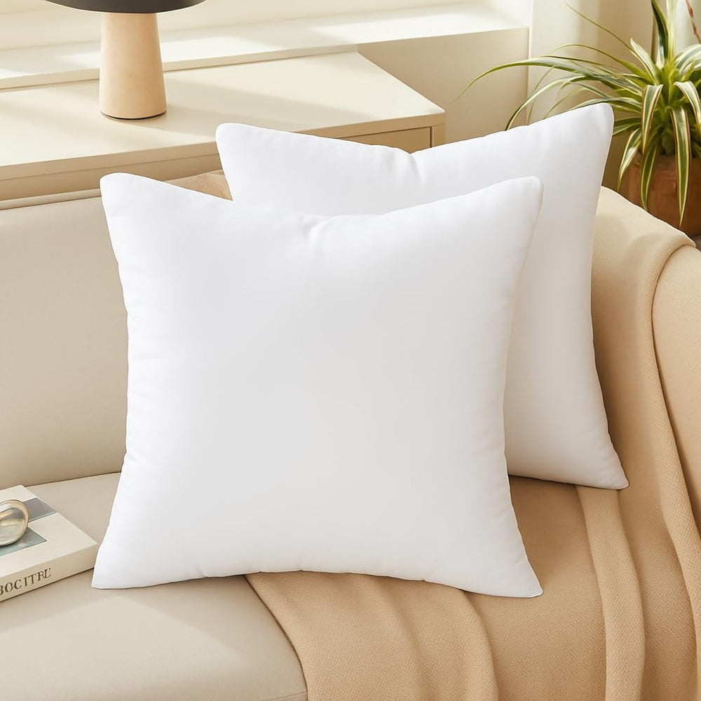 Oubonun 18 x 18 Throw Pillow Inserts Set of 4