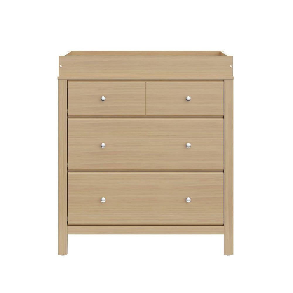 Storkcraft Horizon 3 Drawer Chest with Removable Changing Topper, Driftwood