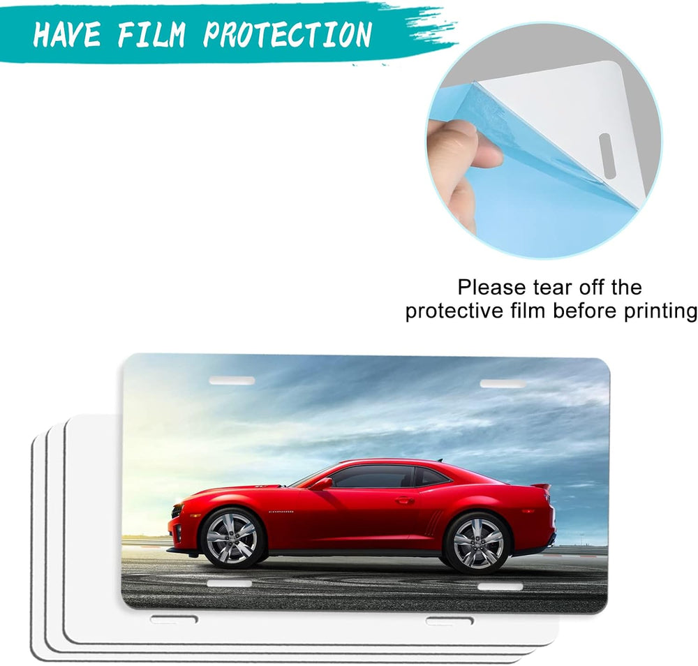 20 Pack Sublimation License Plate Blanks