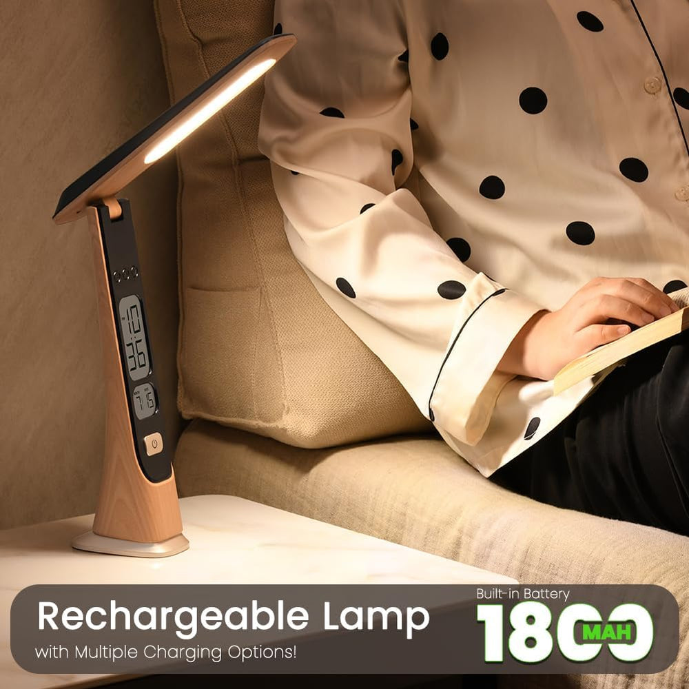 WILIT Rechargeable Lamps Cordless Table Lamp, Foldable Portable Desk Lamp - L...