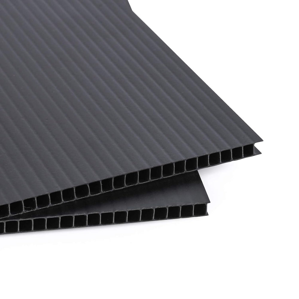 Corrugated Plastic Sheet for Indoor Outdoor - 3/16 in Thick Poster Board