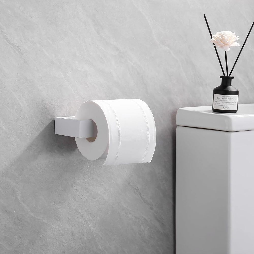 GERZWY 3-Piece Bathroom Accessory Set Stainless Steel Toilet Paper Holder Tow...