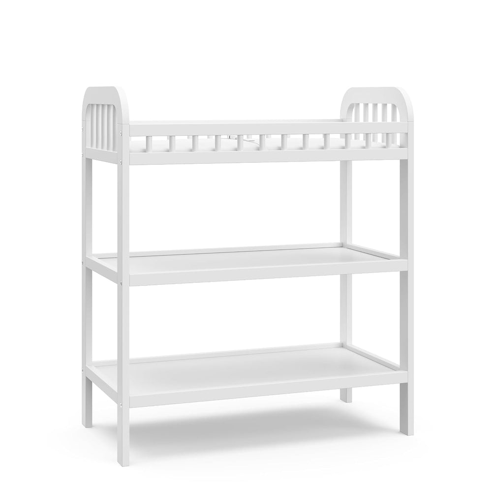Storkcraft Pasadena Changing Table with Changing Pad, White