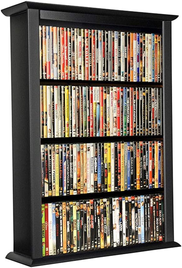 Venture Horizon VHZ Entertainment Single Wall Mounted Storage Rack Finish: Black