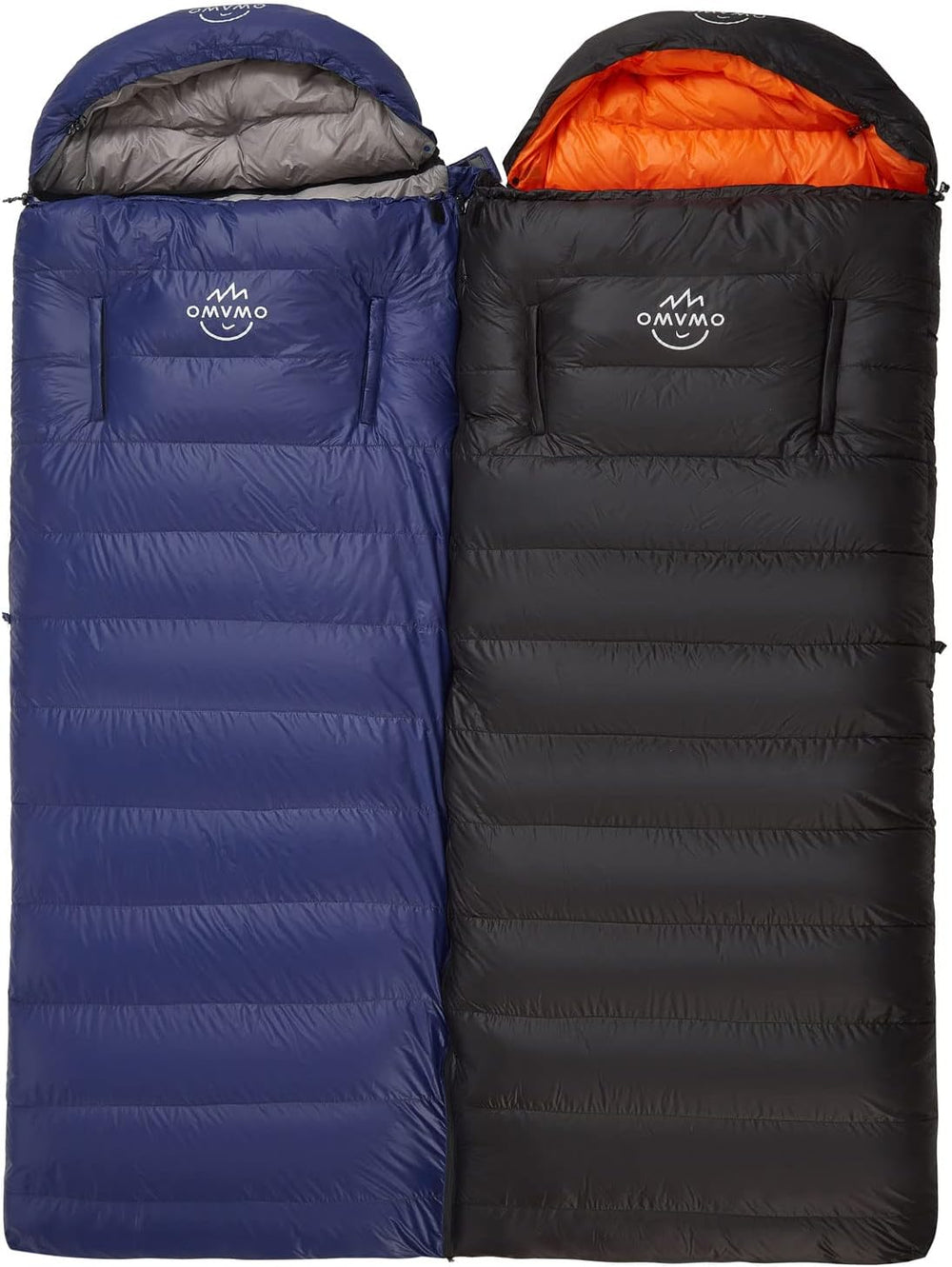 Rectangular Down Sleeping Bag for Adults Camping Hike with Arm Holes