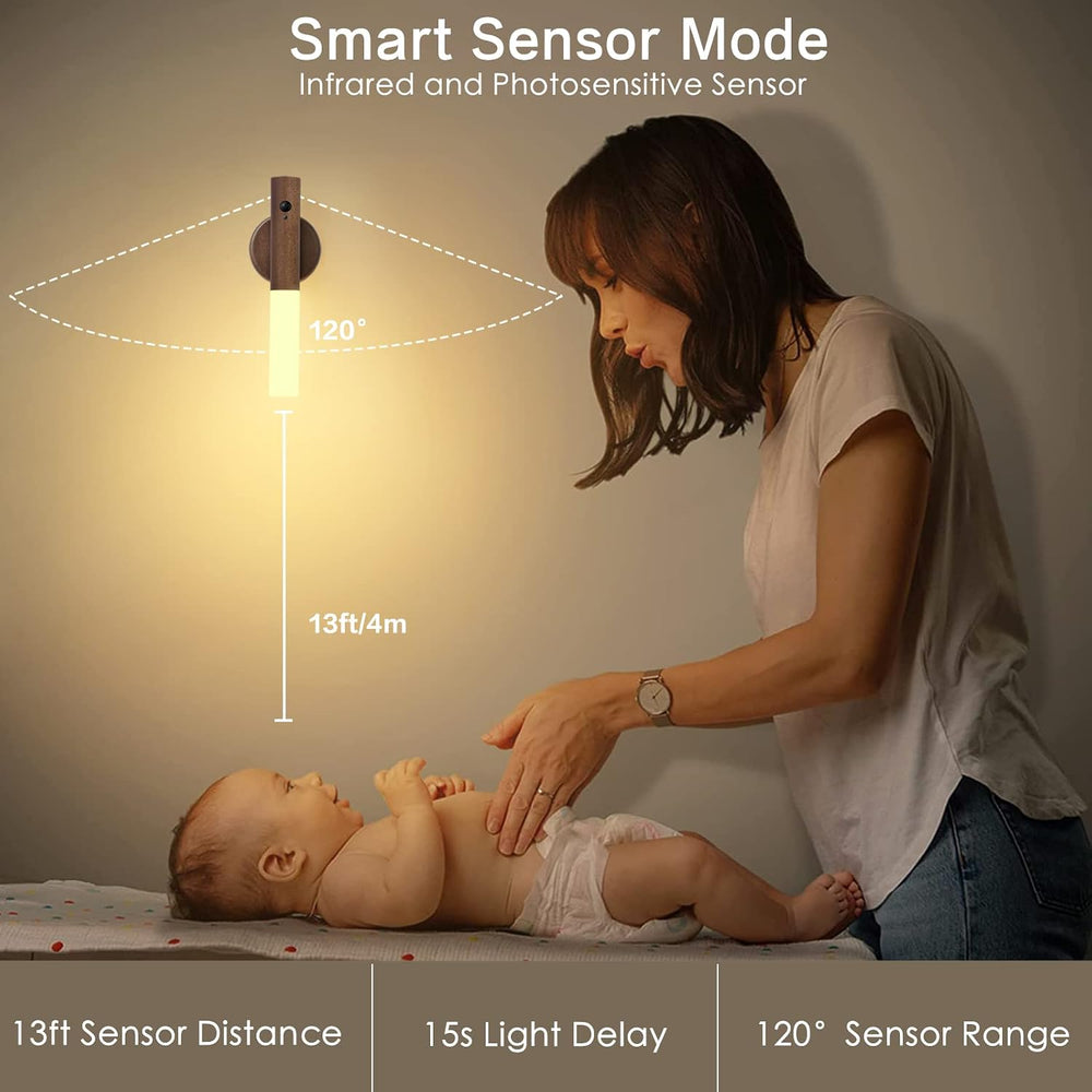 Montford Wall Sconces Set of Two Battery Operated, Motion Sensor Night Light ...