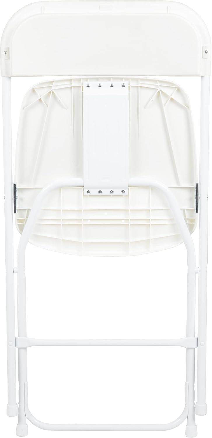 Flash Furniture Hercules Series Plastic Folding Chairs for Parties and Weddin...