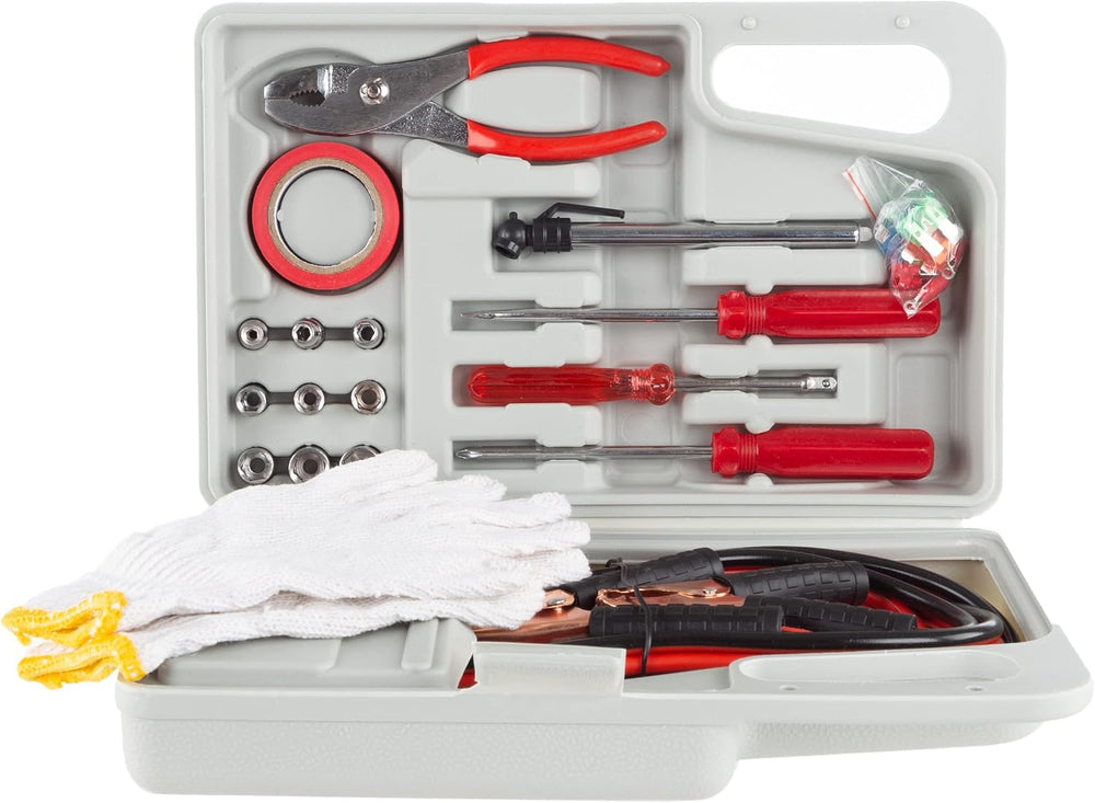 Stalwart 75-CAR1033 Emergency Roadside Assistance Tool and Auto Kit by – 30 P...