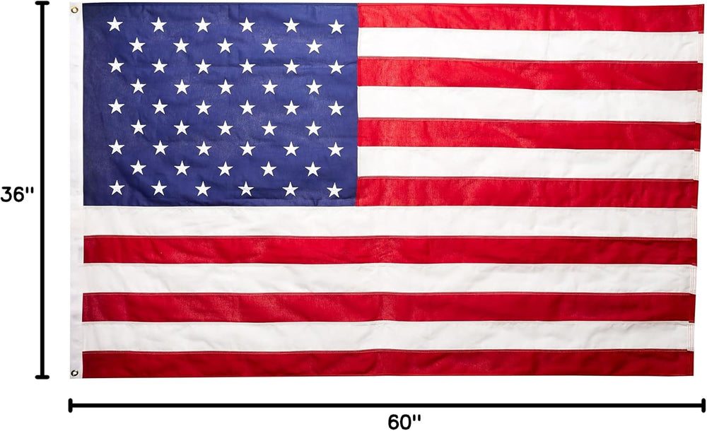Koralex II 3'x5' Spun Polyester U.S. Flag/American Flag