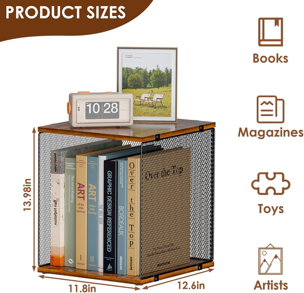 Dmevkic 4 Cube Vinyl Record Storage