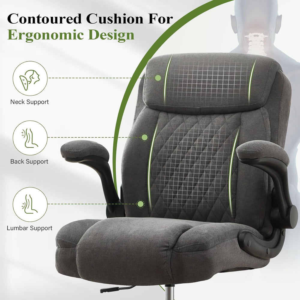 Drafting Chair Tall Office Chair for Standing Desk, Ergonomic Tall Desk Chair...