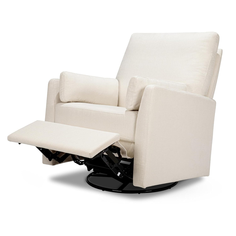 DaVinci Carter's Ethan Swivel Recliner - Performance Cream Linen