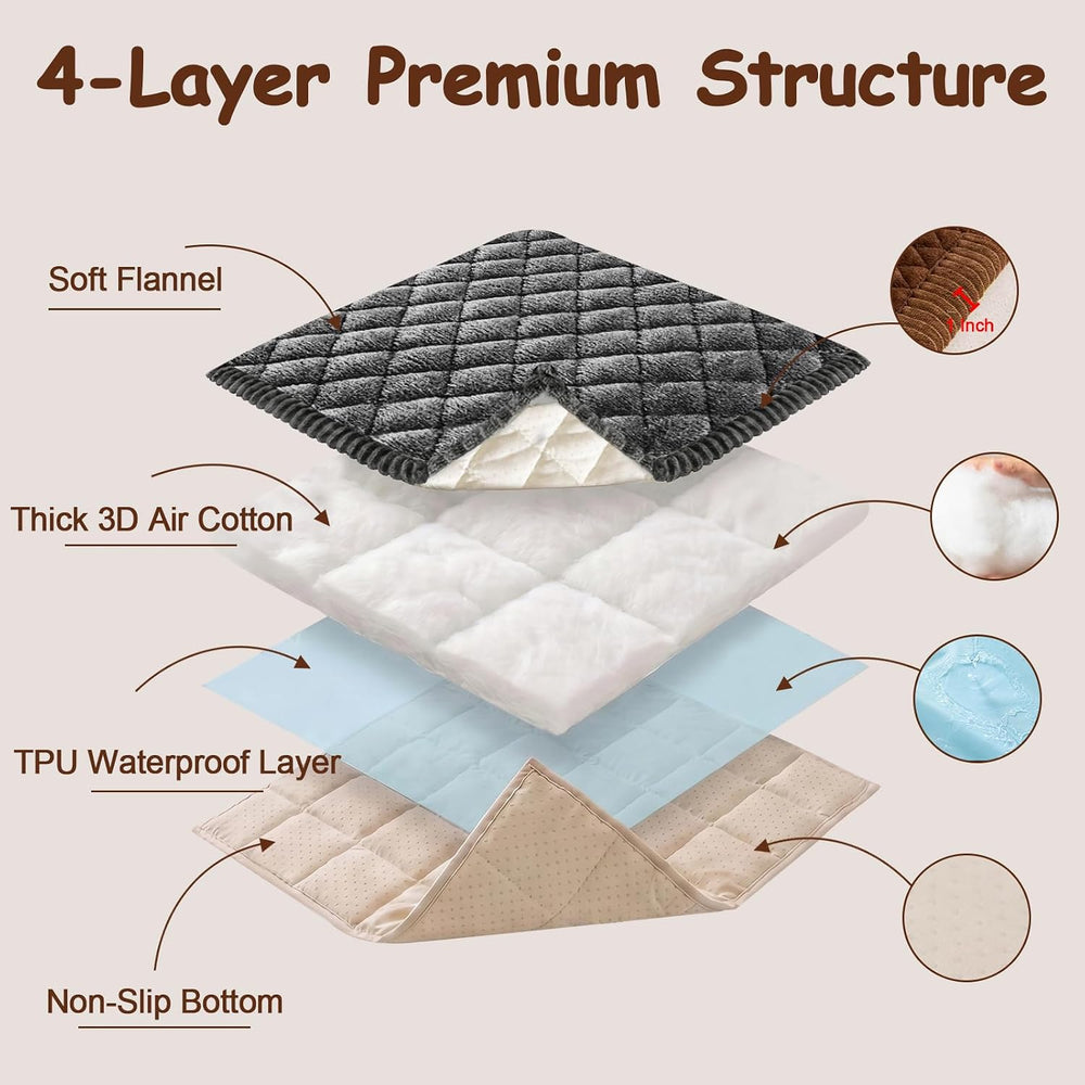 Waterproof Couch Cover for Dogs, Washable Soft Sofa Protector