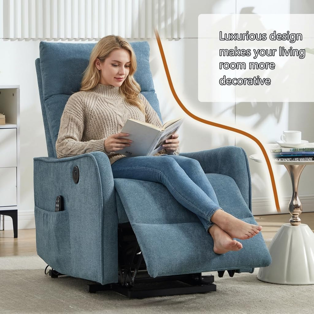 Power Lift Recliner Chair with Vibration Massage and Heat for Petite Elderly,...
